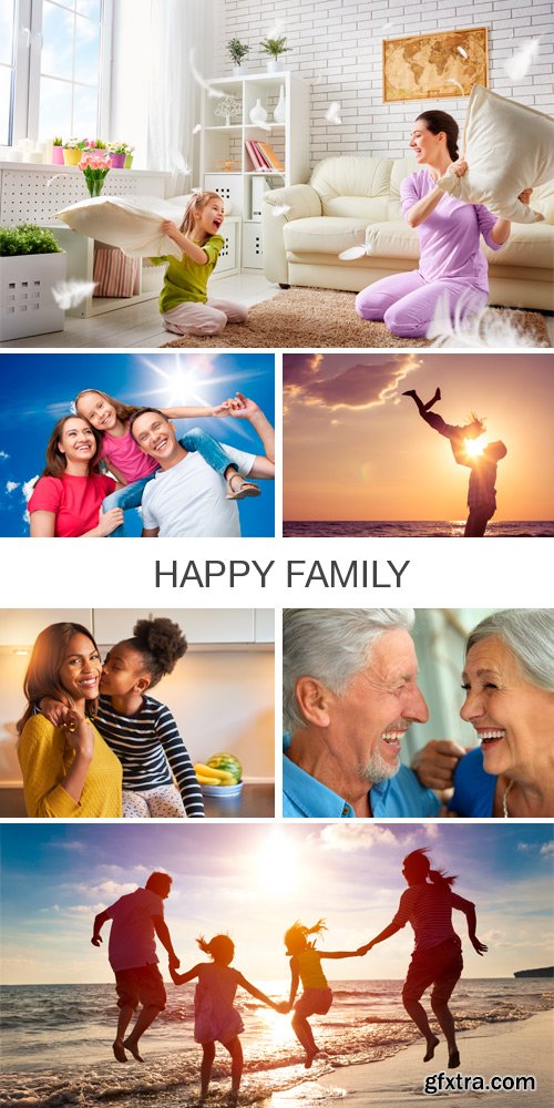 Amazing SS - Happy Family, 25xJPG