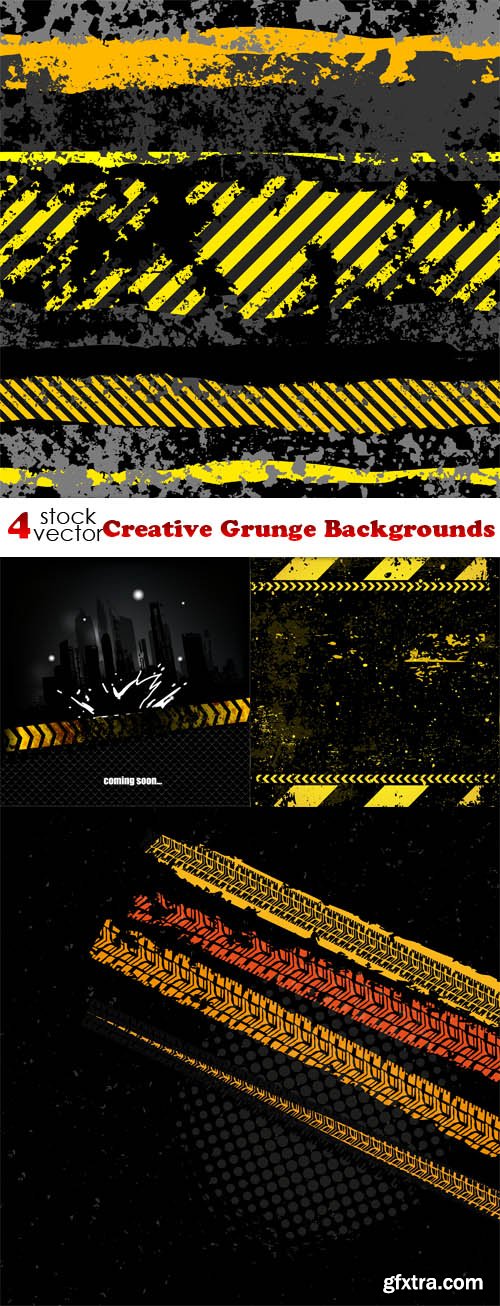 Vectors - Creative Grunge Backgrounds