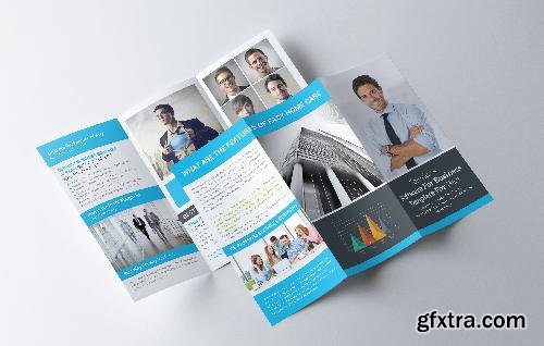 CreativeMarket Business Tri-Fold Brochure/Report A4 632075