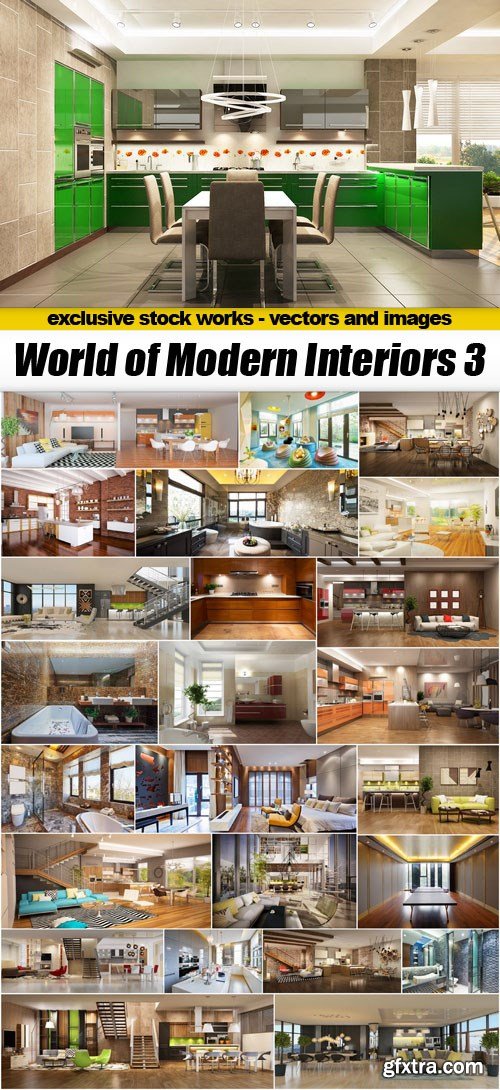 World of Modern Interiors 3 - 25xUHQ JPEG