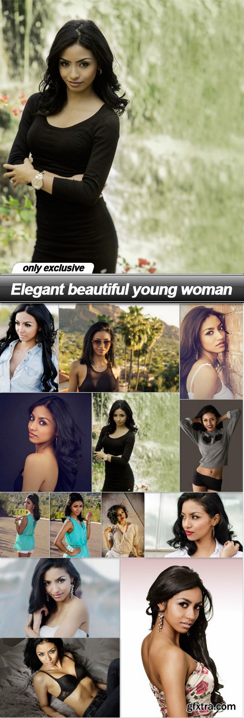 Elegant beautiful young woman - 13 UHQ JPEG