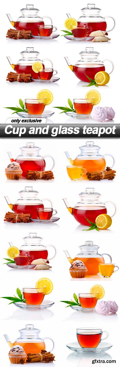 Cup and glass teapot - 11 UHQ JPEG