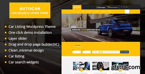 ThemeForest - Car Dealer WordPress Theme - Auto Car v1.0.0 - 14864727