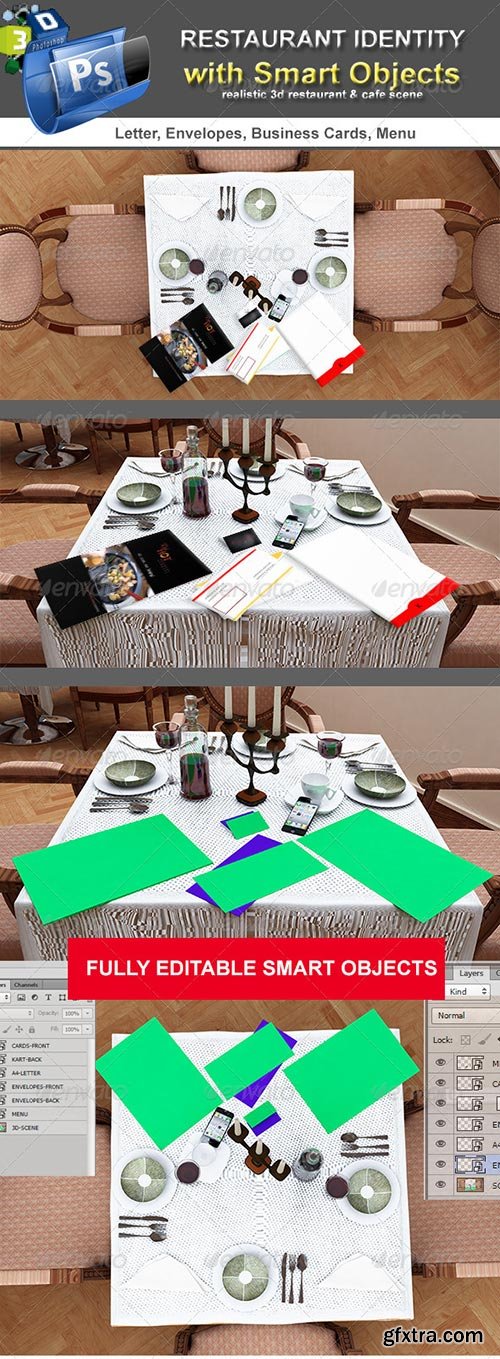 GraphicRiver - Table Scenes Restorant Identity 4422026