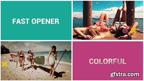Videohive Fast Colorful Opener 15067304