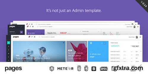 ThemeForest - Pages v2.1.3 - Admin Dashboard Template & Web App - 9694847