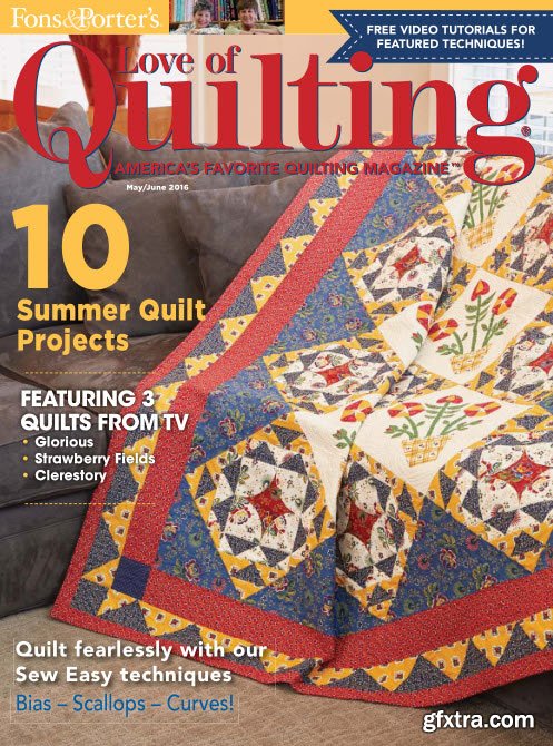 Love of Quilting - May - June 2016