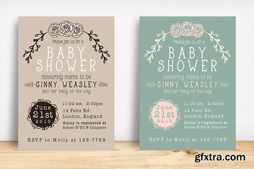 Baby Shower Invitation - CM 222396
