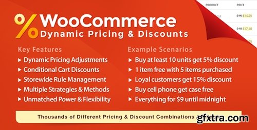 CodeCanyon - WooCommerce Dynamic Pricing & Discounts v1.1 - 7119279