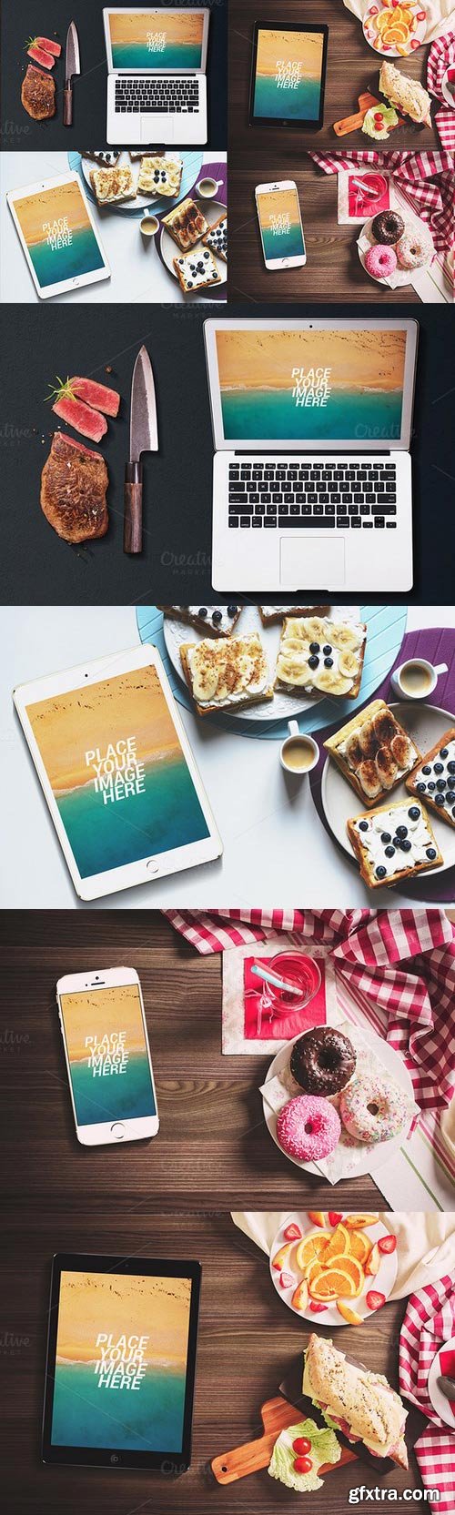 CM - Devices And Food - Mockups 371853