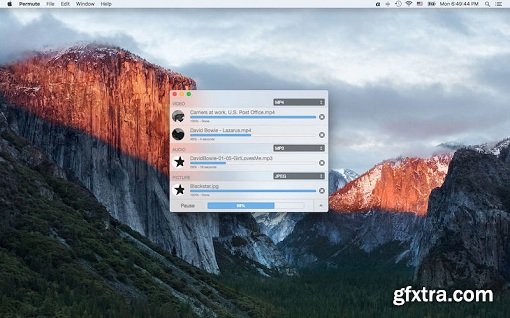 Permute 2.1.8 (Mac OS X)