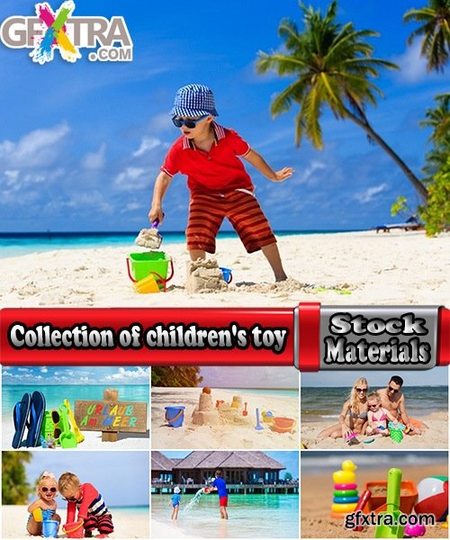 Collection of family child children children\'s toy on the beach sea vacation Trips 25 HQ Jpeg