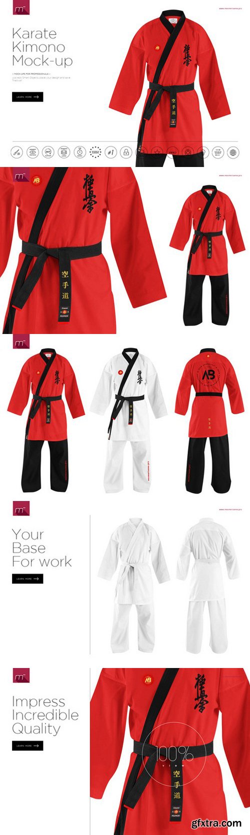 CM - Karate Kimono Mock-up 663540