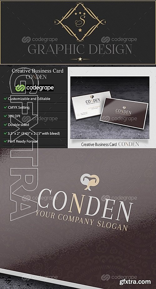 Creative Business Card Conden 6158