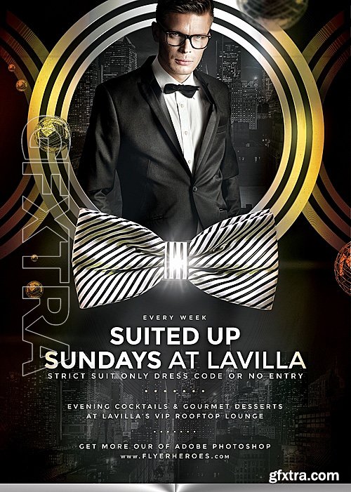 Suited Up Sunday Flyer