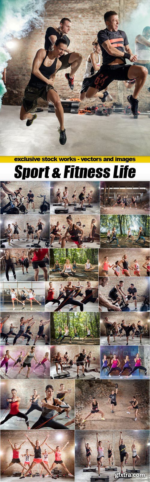 Sport & Fitness Life - 23xUHQ JPEG