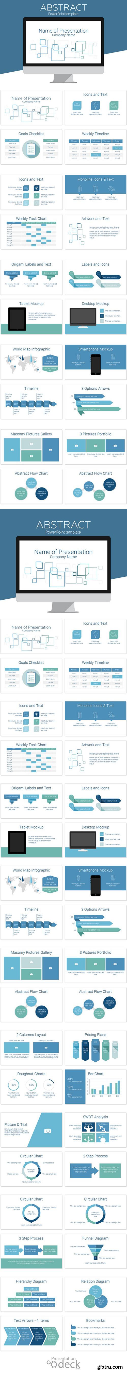 CM - Abstract PowerPoint Template 621674