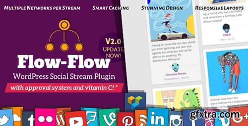 CodeCanyon - Flow-Flow v2.7.1 - WordPress Social Stream Plugin - 9319434
