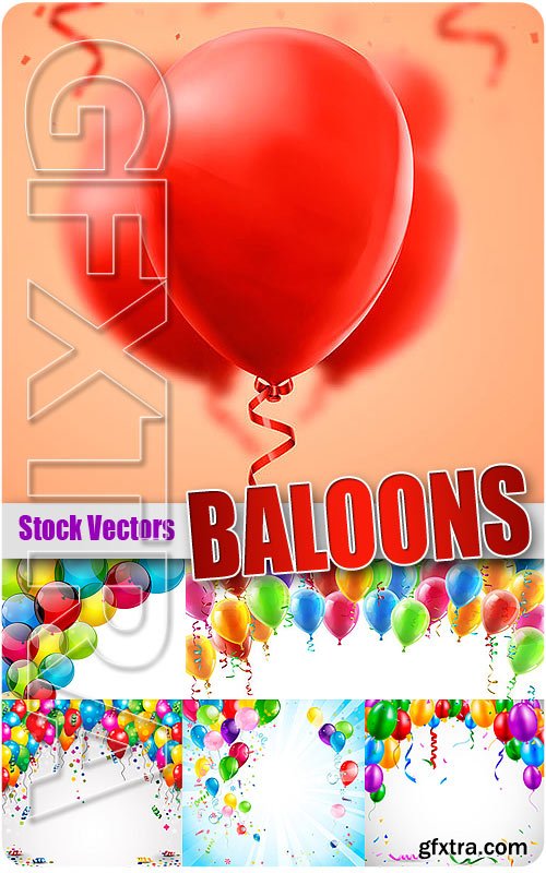 Balloons - Stock Vectors