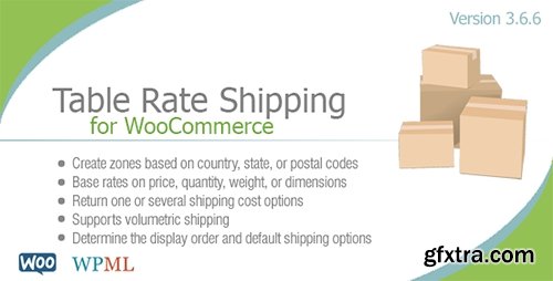 CodeCanyon - Table Rate Shipping for WooCommerce v3.6.6 - 3796656