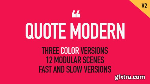 Videohive Quote Modern 15247119
