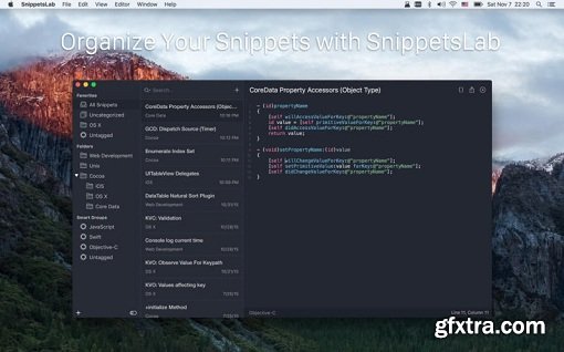 SnippetsLab 1.6.1 (Mac OS X)