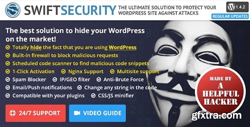 CodeCanyon - Swift Security Bundle v1.4.2.11 - Hide WordPress, Firewall, Code Scanner - 10143693