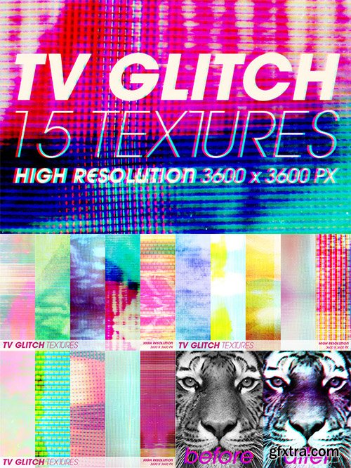 TV Glitch Textures - CM 44963