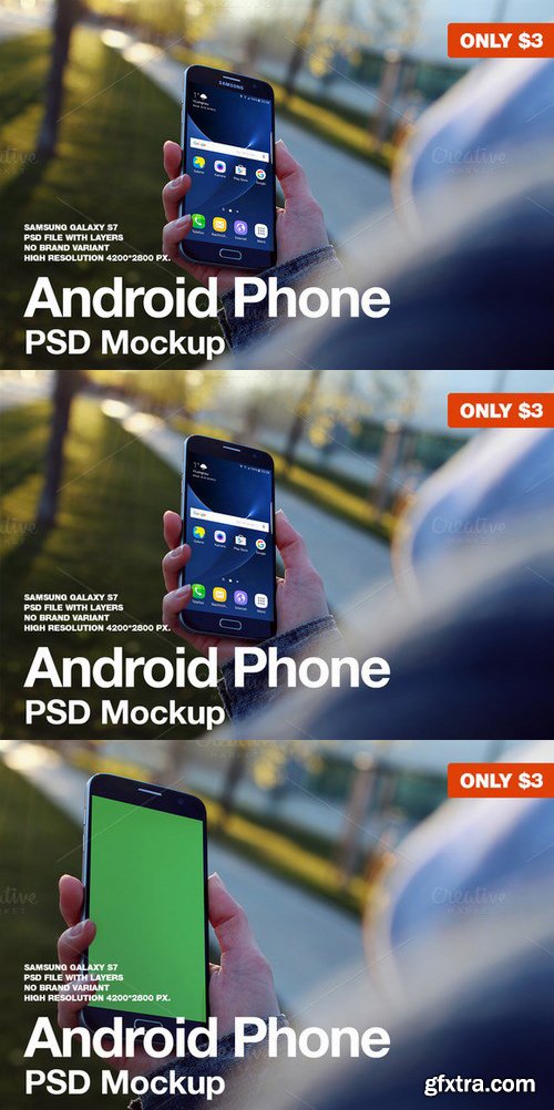 CM - Android Phone PSD Mockup 665335