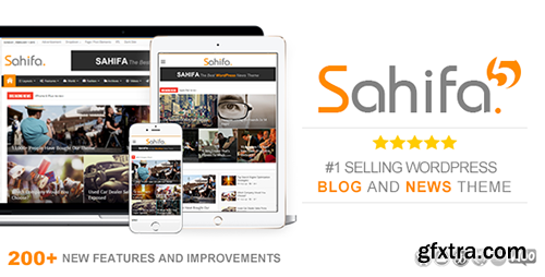 ThemeForest - Sahifa v5.5.6 - Responsive WordPress News / Magazine / Newspaper Theme - 2819356