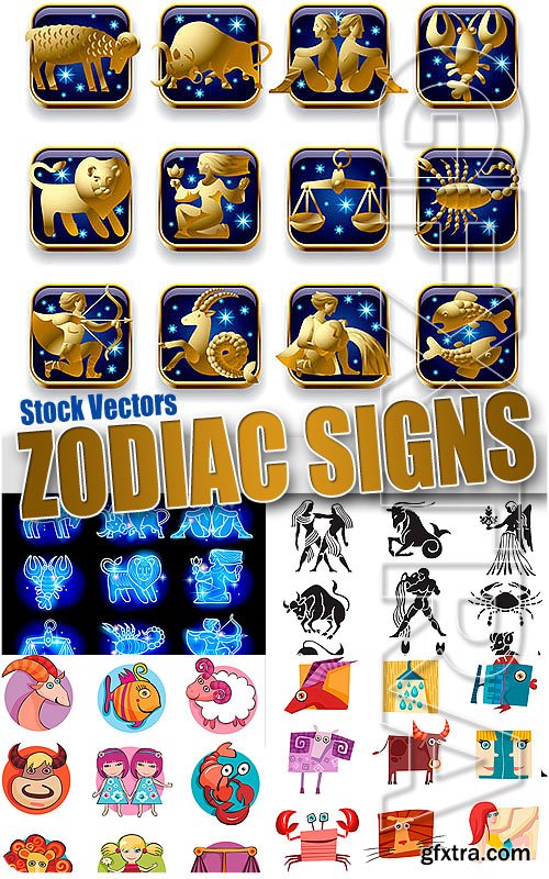 Zodiac signs - Stock Vectors