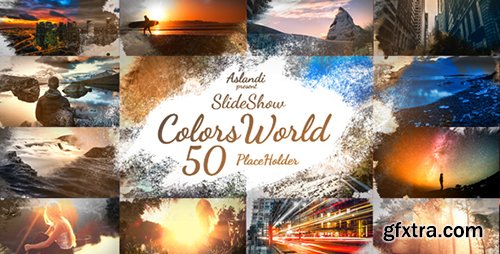 Videohive Colors World Ink Slideshow 13961755