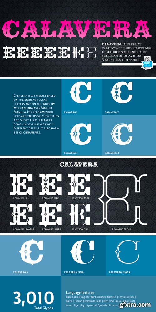 Calavera Font Family