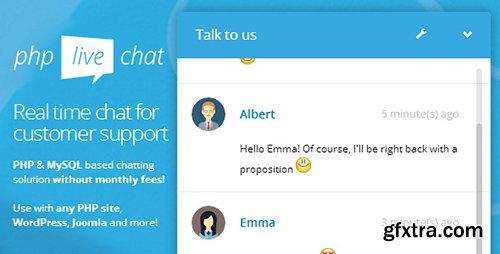 CodeCanyon - PHP Live Support Chat (Update: 19 February 16) - 6905905