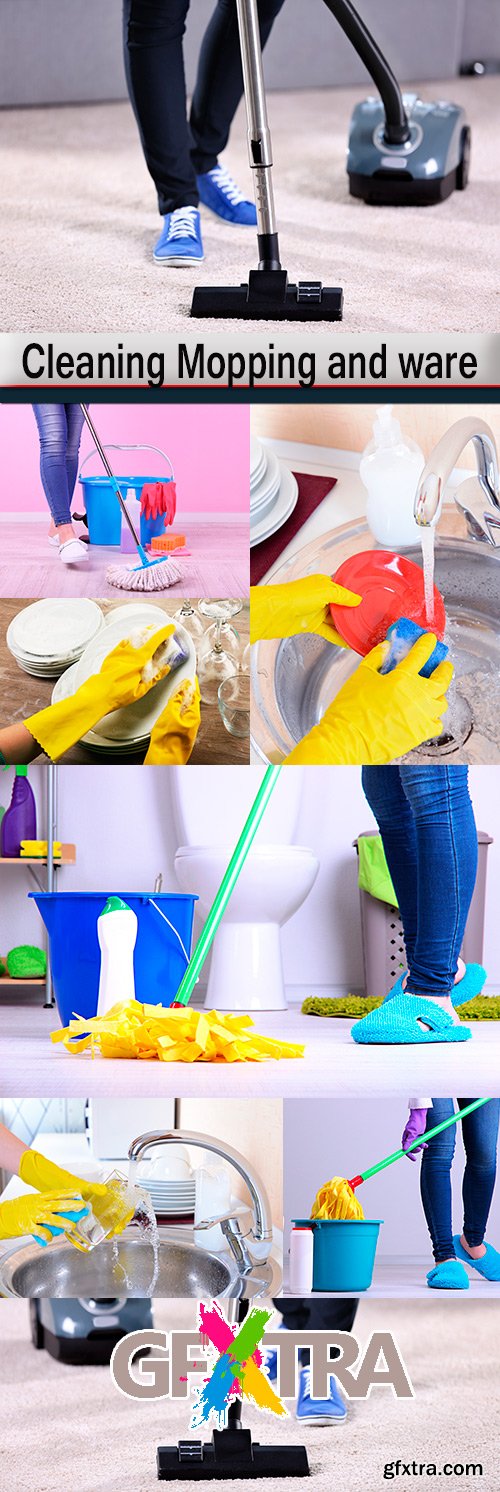 Cleaning Mopping and ware