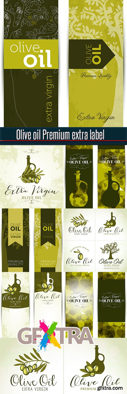 Olive oil Premium extra label