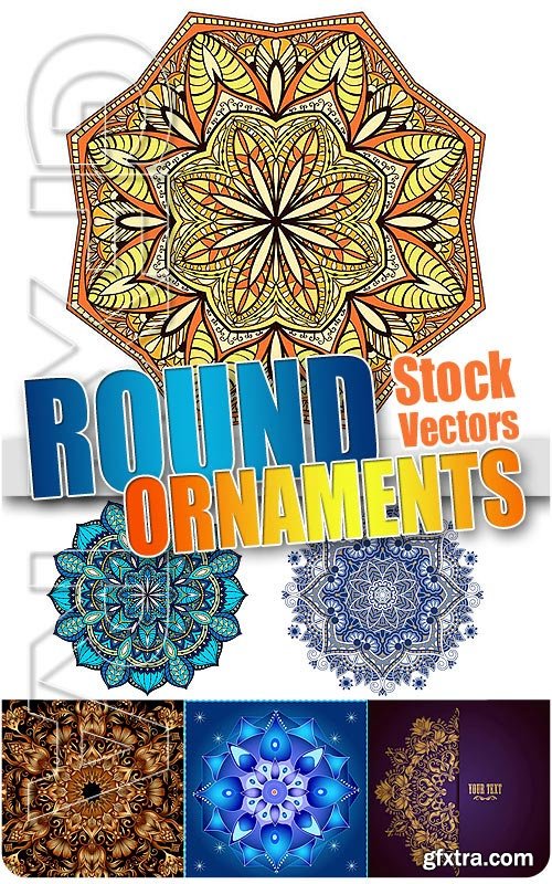 Round ornaments - Stock Vectors