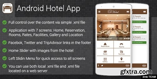 CodeCanyon - Android Hotel App v1.2 - 7219687