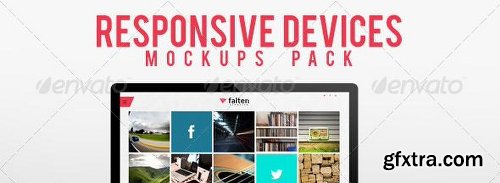 Graphicriver Responsive Devices Mockups Pack 7743907