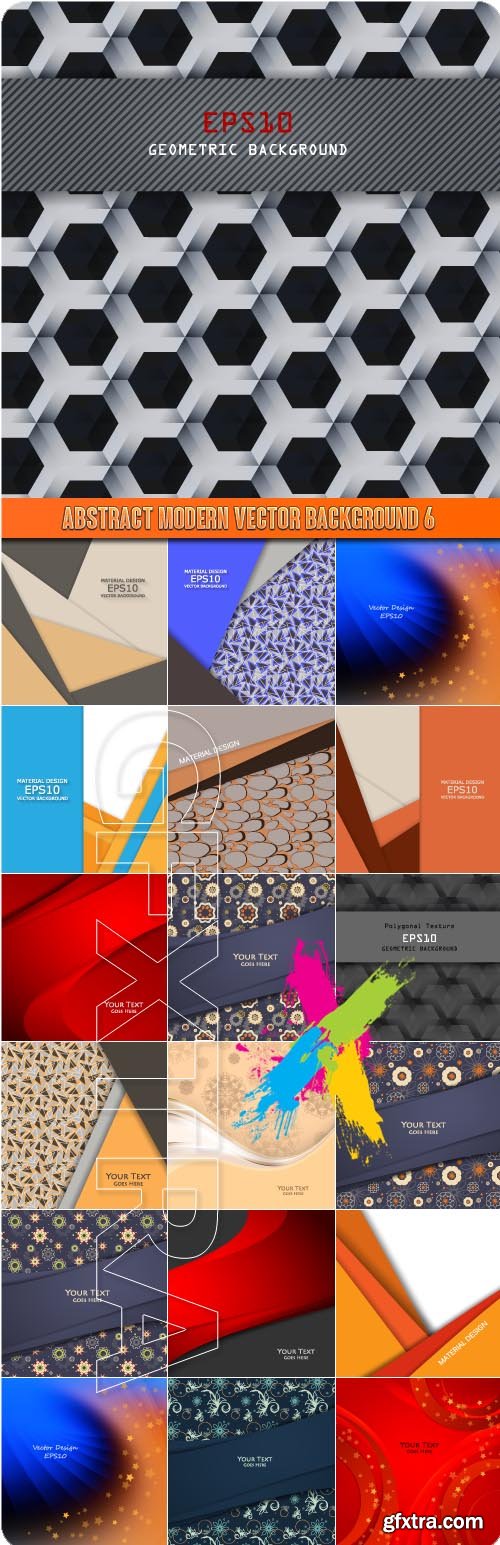 Abstract modern vector background 6