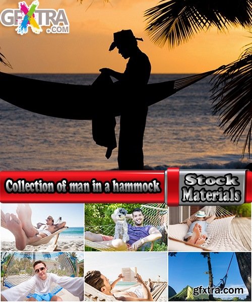 Collection of people man guy boy in a hammock on vacation IT technology 25 HQ Jpeg