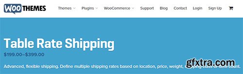 WooThemes - WooCommerce Table Rate Shipping v2.9.2