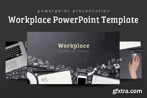 CreativeMarket Workplace PowerPoint Template 686219