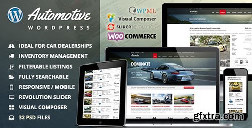 ThemeForest - Automotive v6.1 - Car Dealership Business WordPress Theme - 9210971