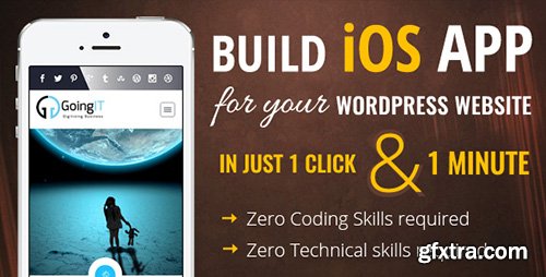CodeCanyon - iWappPress v1.0.2 - Builds iOS App for any wordpress website - 15984730