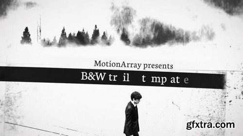 Motion Array - B&W Trailer After Effects Template