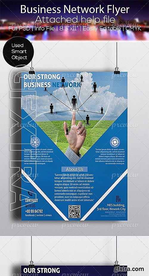 Business Network Flyer 4822