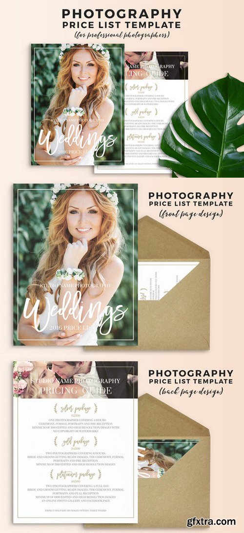 CM - Wedding Photography Pricing Template 686516