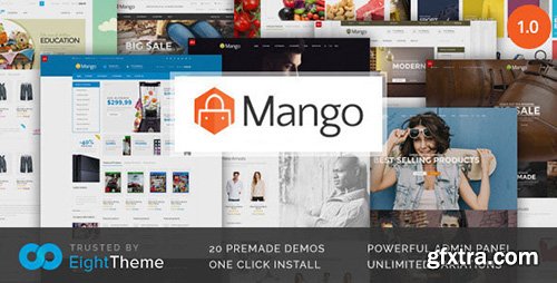 ThemeForest - Mango v2.0.6 - Responsive Woocommerce Theme - 12522813