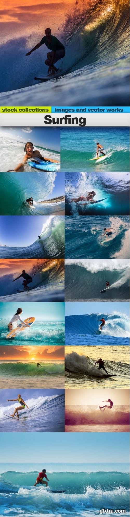 Surfing, 15 x UHQ JPEG